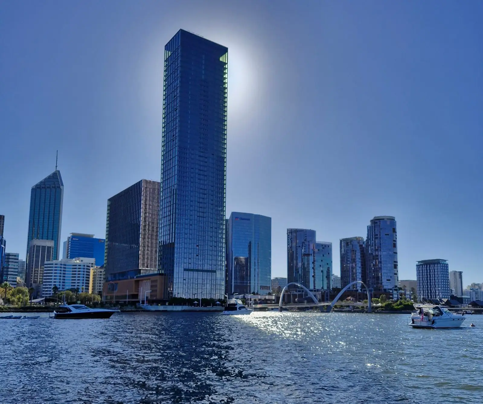 Perth city skyline